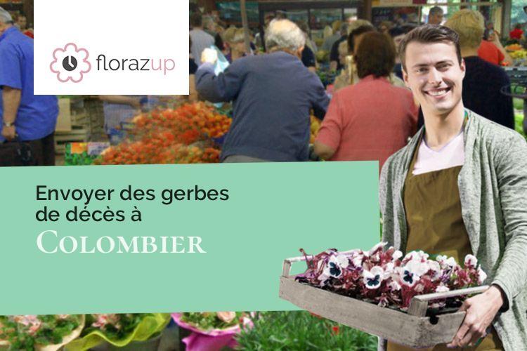 bouquets de fleurs pour une crémation à Colombier (Dordogne/24560)