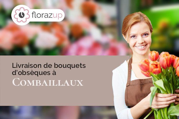 créations de fleurs pour un décès à Combaillaux (Hérault/34980)