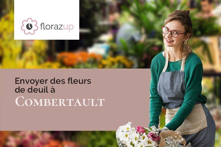 couronnes florales pour un enterrement à Combertault (Côte-d'Or/21200)