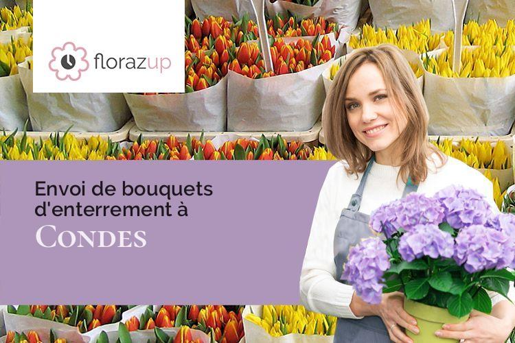 créations florales pour un deuil à Condes (Jura/39240)