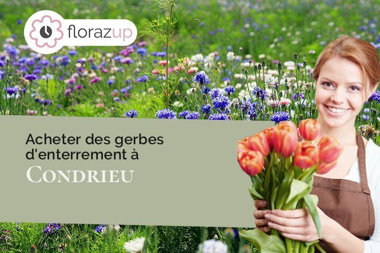 créations de fleurs pour des obsèques à Condrieu (Rhône/69420)