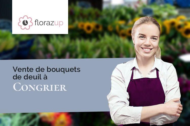 fleurs deuil pour des obsèques à Congrier (Mayenne/53800)