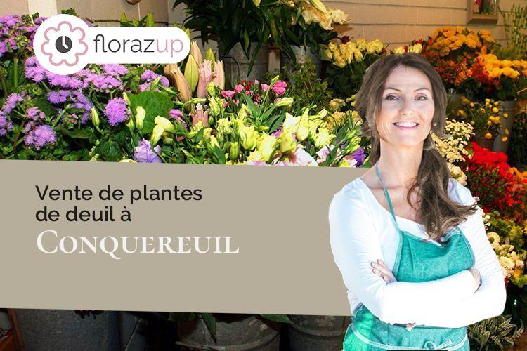 couronnes de fleurs pour un décès à Conquereuil (Loire-Atlantique/44290)