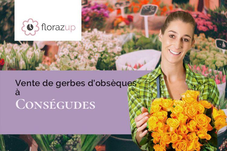 créations de fleurs pour des funérailles à Conségudes (Alpes-Maritimes/06510)