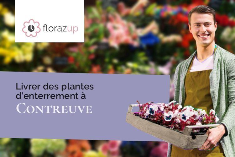 gerbes de fleurs pour des funérailles à Contreuve (Ardennes/08400)