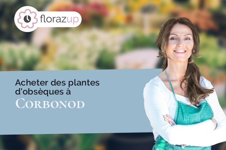 gerbes de fleurs pour une crémation à Corbonod (Ain/01420)