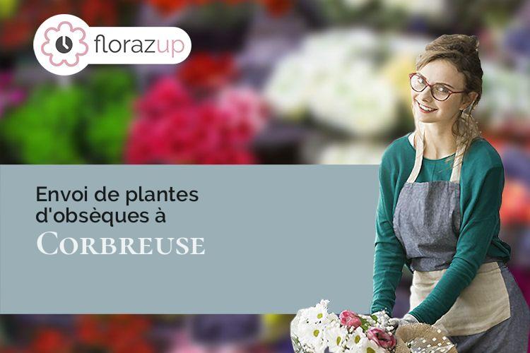 compositions de fleurs pour un enterrement à Corbreuse (Essonne/91410)