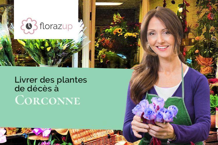 couronnes florales pour une crémation à Corconne (Gard/30260)