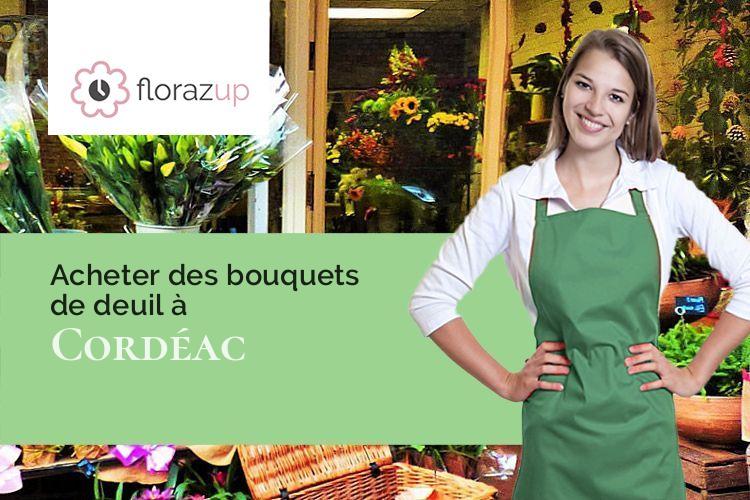 coupes de fleurs pour un deuil à Cordéac (Isère/38710)