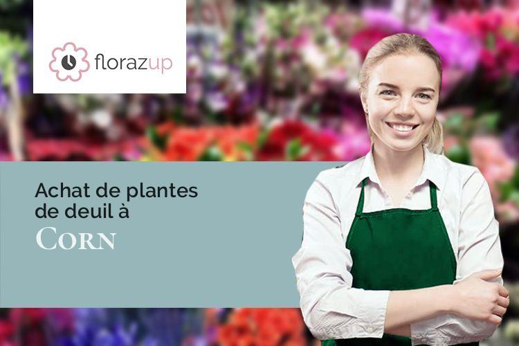 créations florales pour des funérailles à Corn (Lot/46100)