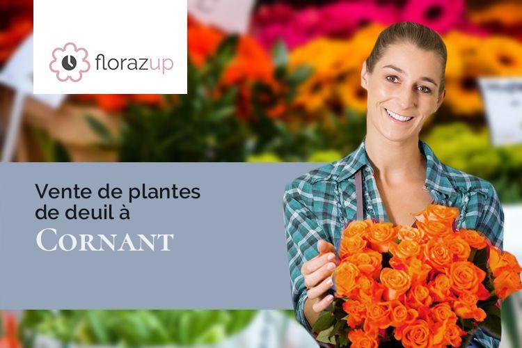 bouquets de fleurs pour des funérailles à Cornant (Yonne/89500)