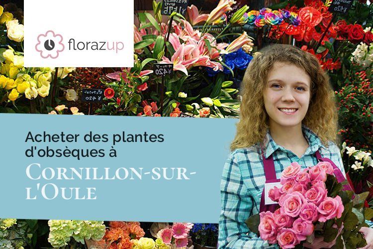 créations de fleurs pour des funérailles à Cornillon-sur-l'Oule (Drôme/26510)