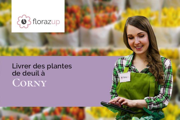 créations florales pour des obsèques à Corny (Eure/27700)