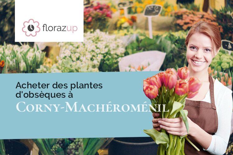 fleurs deuil pour des funérailles à Corny-Machéroménil (Ardennes/08270)