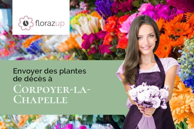 coeurs de fleurs pour une crémation à Corpoyer-la-Chapelle (Côte-d'Or/21150)