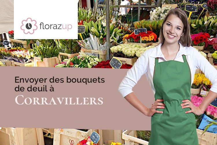 plantes pour des funérailles à Corravillers (Haute-Saône/70310)