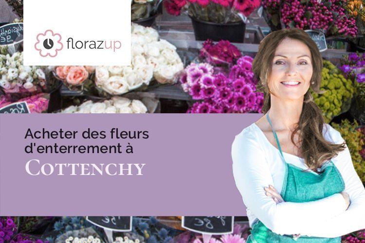 créations de fleurs pour une crémation à Cottenchy (Somme/80440)