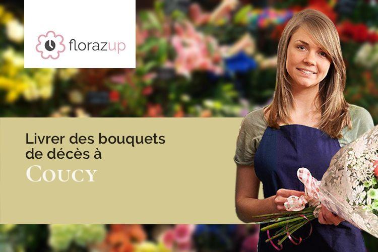 couronnes florales pour un décès à Coucy (Ardennes/08300)
