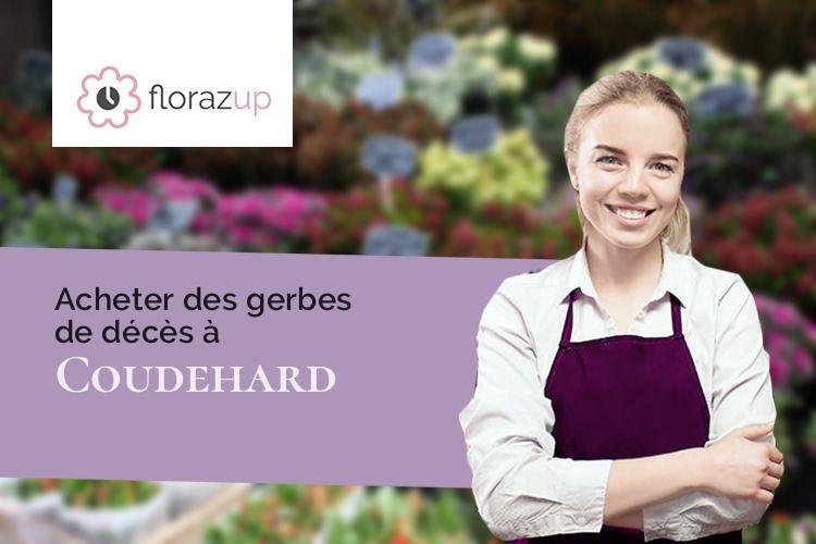 bouquets de fleurs pour des funérailles à Coudehard (Orne/61160)