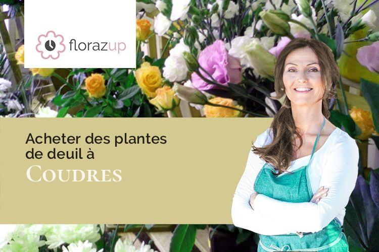 coupes de fleurs pour des obsèques à Coudres (Eure/27220)