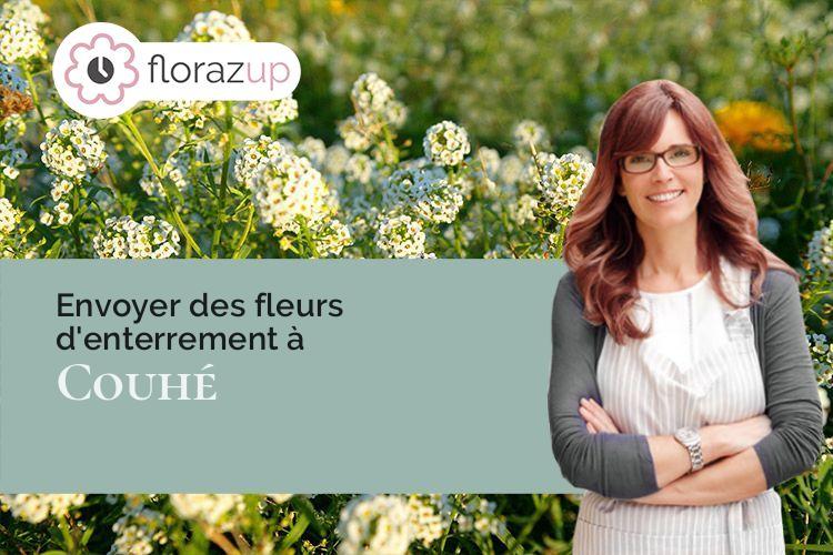 bouquets de fleurs pour un décès à Couhé (Vienne/86700)