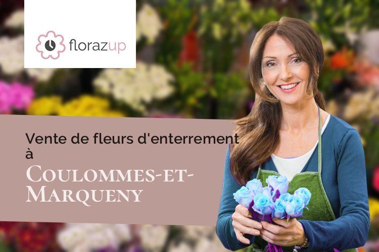 compositions de fleurs pour des obsèques à Coulommes-et-Marqueny (Ardennes/08130)
