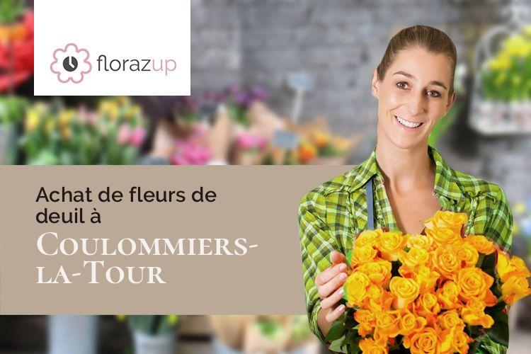 gerbes de fleurs pour une crémation à Coulommiers-la-Tour (Loir-et-Cher/41100)