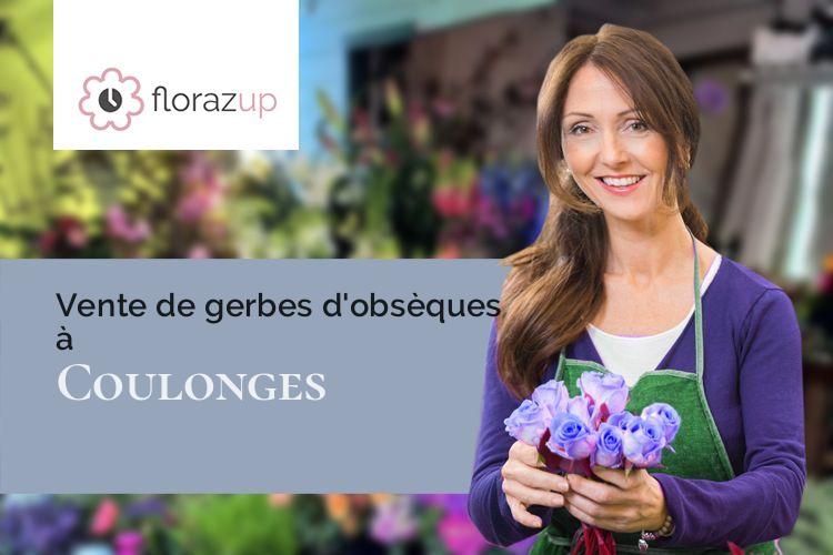 couronnes florales pour un décès à Coulonges (Charente-Maritime/17800)