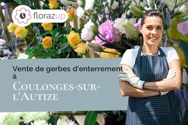 coeur de fleurs pour une crémation à Coulonges-sur-l'Autize (Deux-Sèvres/79160)