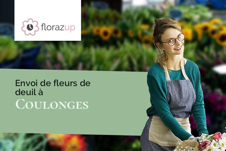 créations florales pour un deuil à Coulonges (Vienne/86290)
