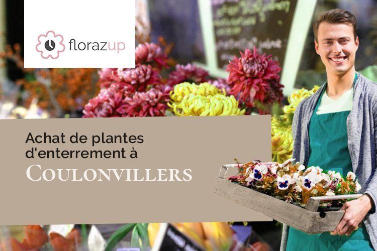 bouquets de fleurs pour un décès à Coulonvillers (Somme/80135)
