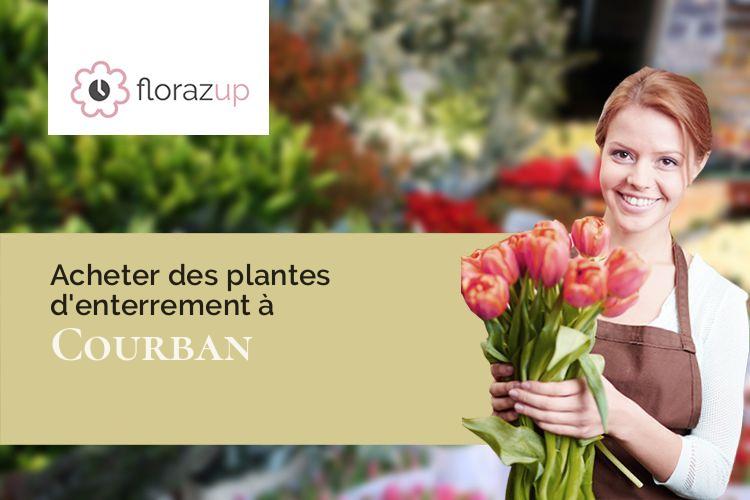 gerbes de fleurs pour une crémation à Courban (Côte-d'Or/21520)