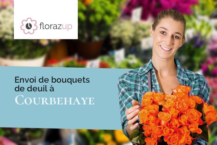 coupes de fleurs pour un deuil à Courbehaye (Eure-et-Loir/28140)