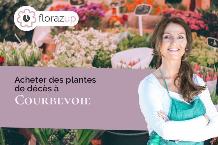 compositions florales pour une crémation à Courbevoie (Hauts-de-Seine/92400)