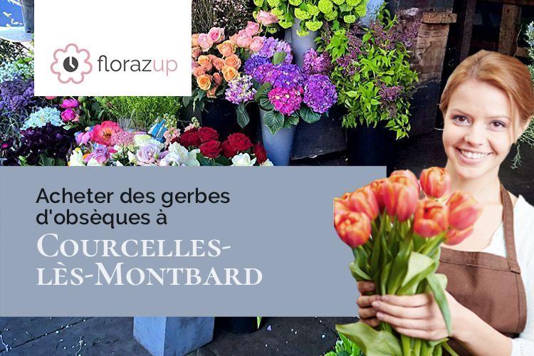 coupes de fleurs pour un deuil à Courcelles-lès-Montbard (Côte-d'Or/21500)
