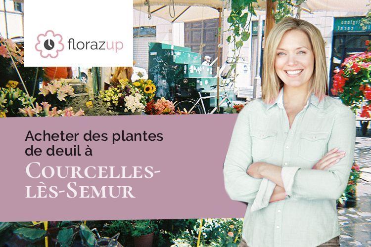 gerbes de fleurs pour un décès à Courcelles-lès-Semur (Côte-d'Or/21140)