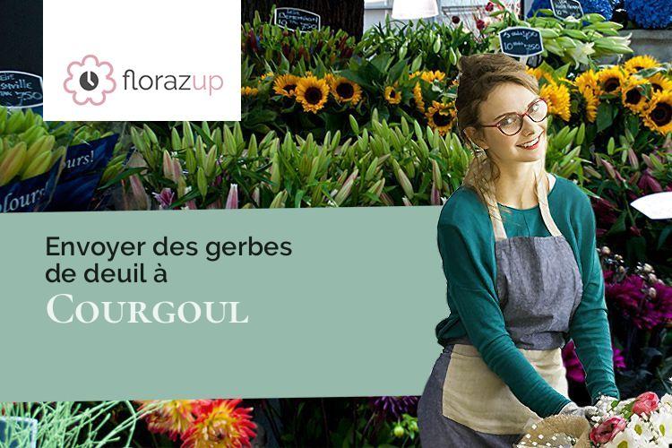 créations de fleurs pour un enterrement à Courgoul (Puy-de-Dôme/63320)