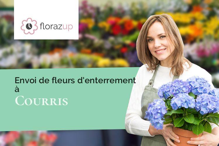 couronnes florales pour une crémation à Courris (Tarn/81340)