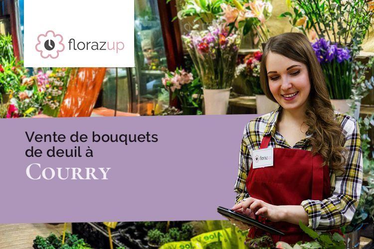 bouquets de fleurs pour des obsèques à Courry (Gard/30500)