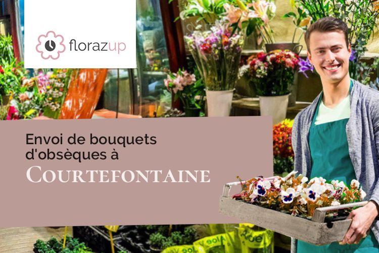 créations de fleurs pour des obsèques à Courtefontaine (Doubs/25470)