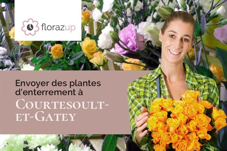 créations de fleurs pour un deuil à Courtesoult-et-Gatey (Haute-Saône/70600)