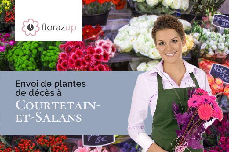 couronnes florales pour une crémation à Courtetain-et-Salans (Doubs/25530)