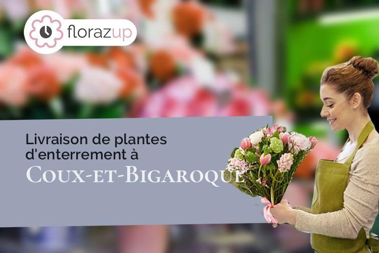 compositions florales pour des funérailles à Coux-et-Bigaroque (Dordogne/24220)
