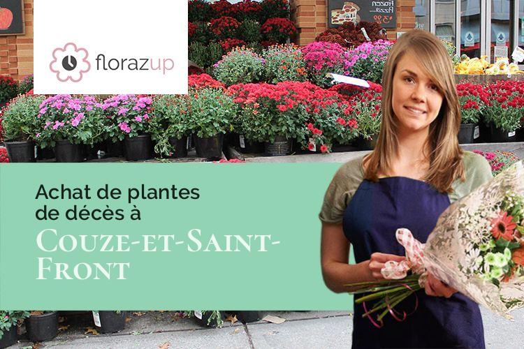 créations florales pour des obsèques à Couze-et-Saint-Front (Dordogne/24150)