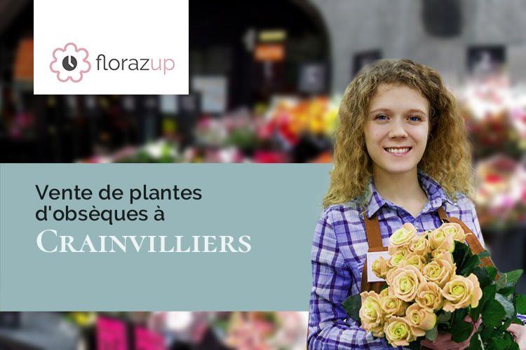 créations florales pour un décès à Crainvilliers (Vosges/88140)