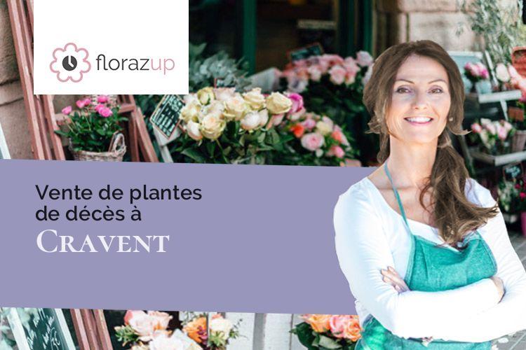 créations de fleurs pour un enterrement à Cravent (Yvelines/78270)