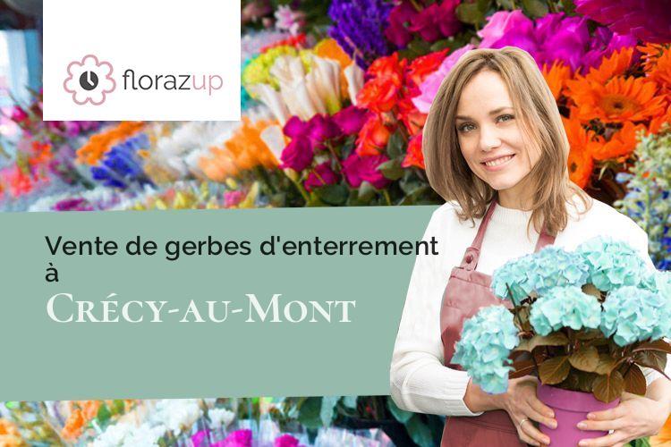 bouquets de fleurs pour des obsèques à Crécy-au-Mont (Aisne/02380)