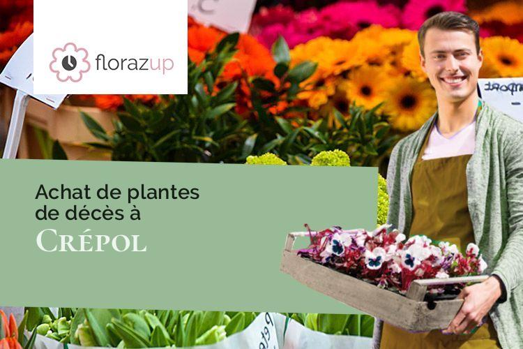 compositions florales pour un enterrement à Crépol (Drôme/26350)