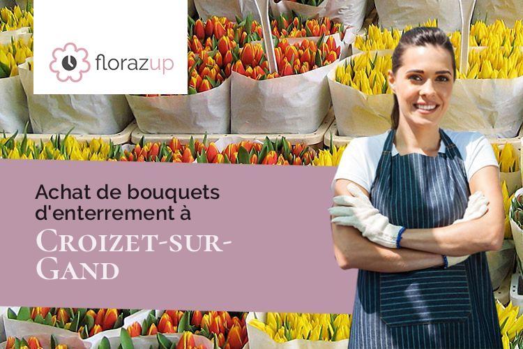 coupes de fleurs pour une crémation à Croizet-sur-Gand (Loire/42540)