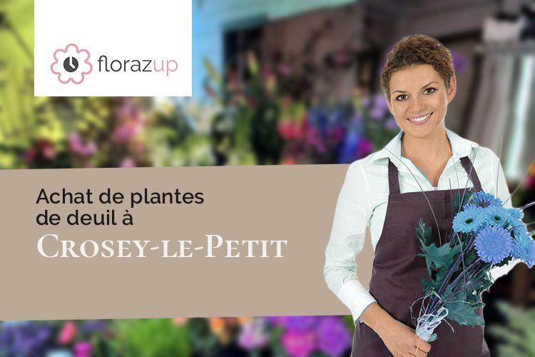 créations florales pour un deuil à Crosey-le-Petit (Doubs/25340)